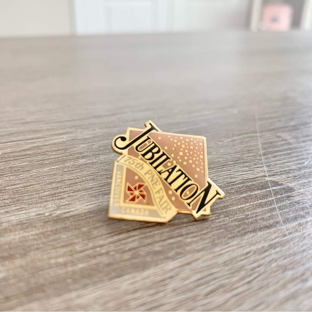 Jubilation 75th PNE Fair in Vancouver Canada Enamel Pin